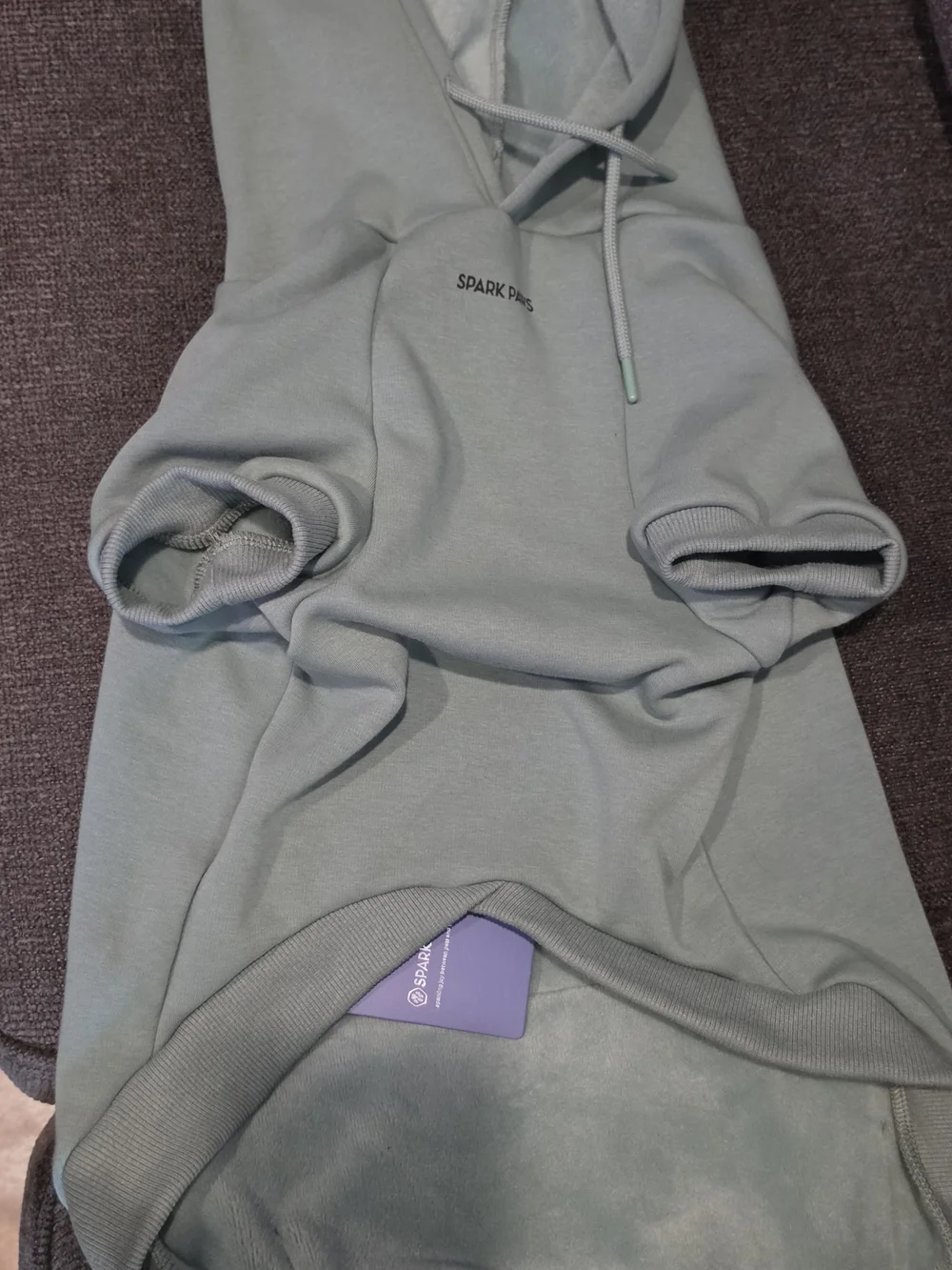 Spark Paws Essential Dog Hoodie - Teal